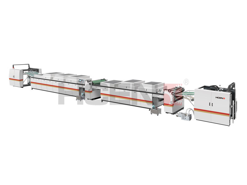 HCSG-1200/1400EX(厚紙) 全自動(dòng)UV雙機(jī)座全面上光過(guò)油機(jī)